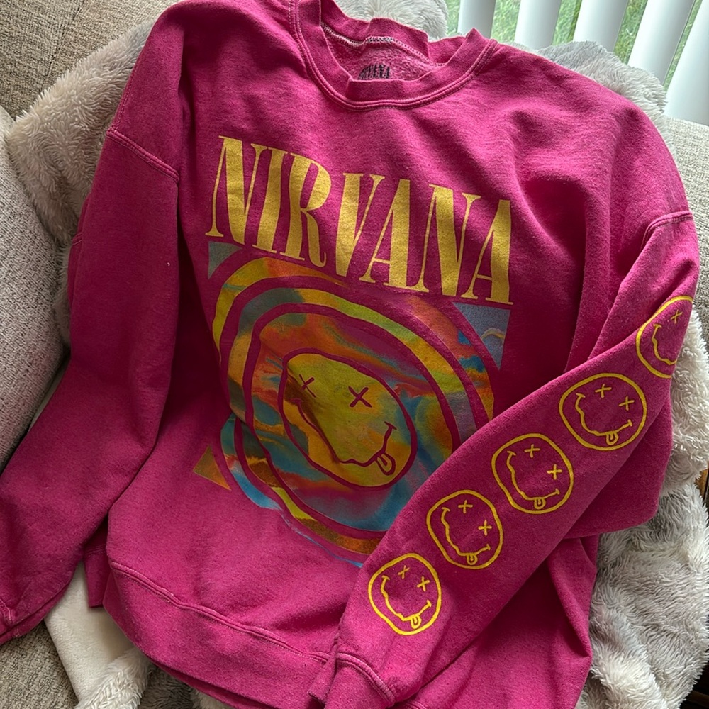 Urban Outfitters Nirvana Crewneck Sweatshirt